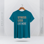 One Ummah BD Mens Premium T-Shirt - Stress Less, Live More image