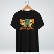One Ummah BD 'Musafir v1' Design Classic Round Neck Half Sleeve T-shirt for Men - (CMTHC-CAD225) image