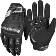 Ones Again Ventilated Touch Screen Full-Finger Motorcycle Gloves Breathable Wear-Resistant TPU Shell Protection 1 Pair