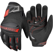 Ones Again Ventilated Touch Screen Full-Finger Motorcycle Gloves Breathable Wear-Resistant TPU Shell Protection 1 Pair image