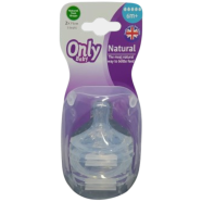 Only Baby / Philips Avent / AppleBear Feeder Nipple 5.5cm wide-mouth silicone bottle accessories breast milk real petal pacifier -1box 2pcs CN image