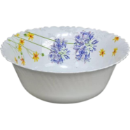 Opal Glass Deep Bowl Single Pcs - 7 Inch image