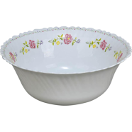 Opal Glass Deep Bowl Single Pcs - 8inch image