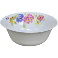 Opal Glass Deep Bowl Single Pcs - 8inch image