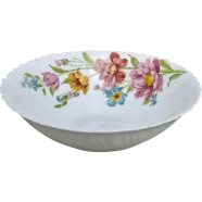 Opal Glass Flat Bowl Single Pcs - 7.5 Inch image