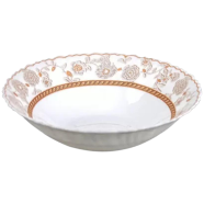 Opal Glass Flat Bowl Single Pcs - 9.5 Inch image