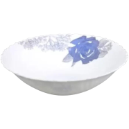 Opal Glass Flat Bowl Single Pcs - 9.5 Inch image