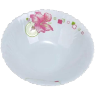 Opal Glass Flat Bowl Single Pcs - 9.5 Inch image