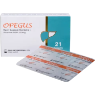 Opegus 200 mg Capsule 10's Strip image