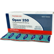 Open 250mg Tablet 10's Strip image