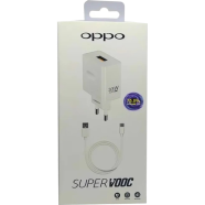 Oppo 33W Super Fast VOOC Flash Charger with Type-C Cable – Quick Charge Adapter image