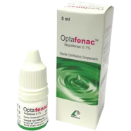 Optafenac 0.1 Percent Ophthalmic Suspension Drop-5 ml image