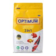 Optimum Super Premium Formila 3 in 1 Spirulina 6percent Fish Food - 400gm icon
