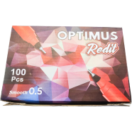 Optimus Redit Ball-Point Pen 0.5mm - 100 Pcs (1Box) image