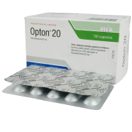 Opton 20 mg - 10's Strip image