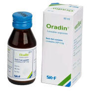 Oradin 60 ml Oral Suspension 60 ml Bottle icon