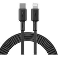 Oraimo FastLine 2 2.4A 1M Type-C to Lightning Data Cable (OCD-CL54) - Black image