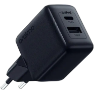 Oraimo (OCW-5183E Plus L53) 18w 2 Port Fast Charger With lighting cable Cable Black image