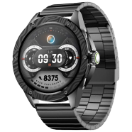 Oraimo Watch Pro NT OSW-850H AMOLED Black Bluetooth Calling AI Powered Smart Watch image