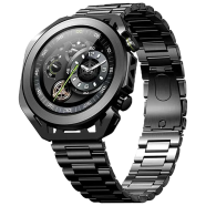 Oraimo Watch Pro X AMOLED Black Bluetooth Calling Smart Watch OSW-851H image
