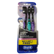 Oral-B Ultrathin Sensitive Toothbrush-1 Piece (Black, Buy 2 Get 1 Free) image