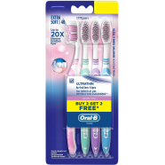 Oral-B Ultrathin Sensitive Toothbrush Buy 2 Get 2 Free (Extra Soft) image