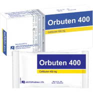 Orbuten 400 mg Capsule 10's Strip image