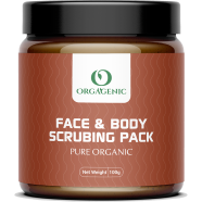 Orgagenic Face and Body Scrubbing Pack 100 gm image