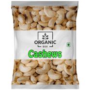 Organic Box Cashew Nuts Kaju Whole Kernels Crispy Crunchy 500Gm icon