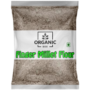 Organic Box Ragi Flour (Unpolished Finger Millet Atta) – High Protein, Calcium, Iron and Fibre – Good for Digestion and Weight Loss – 1Kg image