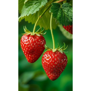 Organic Red Strawberry Seeds image