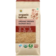 Organic Tattva Organic Brown Basmati Rice 1 kg image