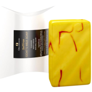 Organikaon Saffron Goat Milk Soap for Radiant Skin