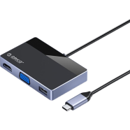 Orico DM-5P-BK Type C 5 In 1 Multifunctional Docking Station image
