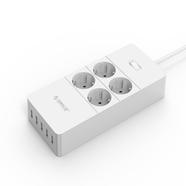 Orico HPC-4A5UV1-EU-WH 4 AC Outlet Surge Protector With 5 USB Charging Port image