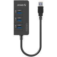 Orico HR01-U3-BK 3 Port Hub 