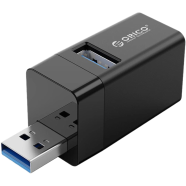 Orico Mini U32-BK-BP 3-in1 USB Hub image