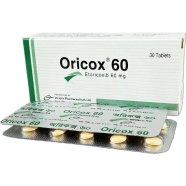 Oricox 60 mg Tablet 10's strip image