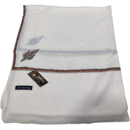 Original Kashmiri Poshmina Gents Shawl - White icon