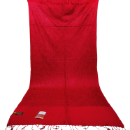 Original Kashmiri Poshmina Shawl For Women Red image