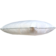 Original Shimul Fiber Head Pillow Cotton Fabric White 18x26 Inch image