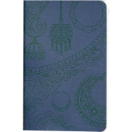 Sevendays Notes Ornaments Blue Notebook image