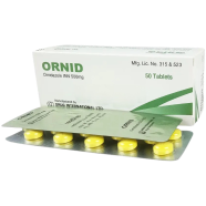 Ornid 500mg Tablet 10's Strip image