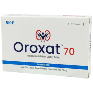 Oroxat 70 mg Tablet 3's Strip image