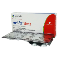 Orva 10 mg Tablet 15's Strip image