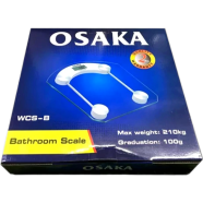 Osaka Digital Bathroom Scale with white glass image