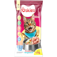 Oskies Adult Dry Cat Food - Chicken 1.2kg | Dry Cat Food image