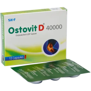 Ostovit D40000 IU 12's Strip Capsule image