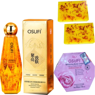 Osufi Skin Care Combo - 3 pcs (Serum, Saffron Soap and Body Cream) image