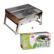 Outdoor Portable BBQ Stove and Nicer Dicer Plus icon